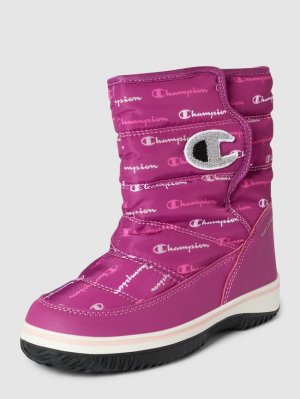 Ботинки с логотипом по всей поверхности, модель FLAKEY CHAMPION, розовый Champion