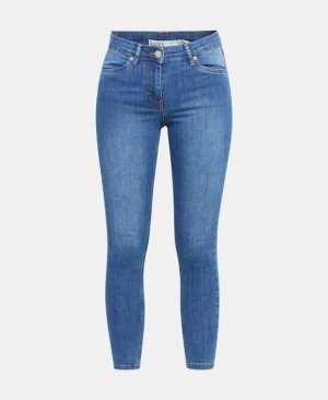 Узкие джинсы органик, светло-синий Oasis