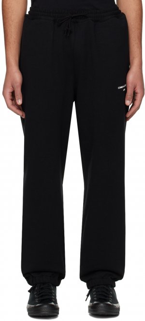 Черные спортивные штаны с принтом Comme Des Garcons Garçons