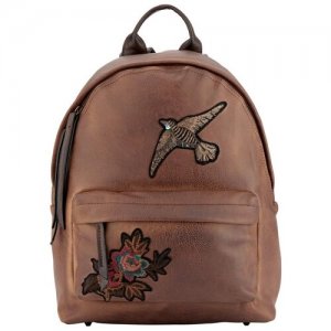 Рюкзак для девочки DOLCE-1 37*28,5*13см эко кожа Kite. Цвет: коричневый