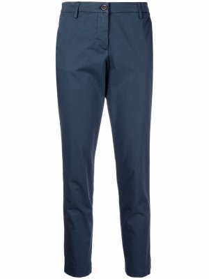 Cropped chino trousers Briglia 1949. Цвет: синий