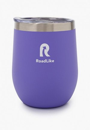 Термокружка Roadlike Travel Mug, 350мл. Цвет: фиолетовый