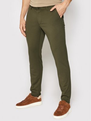 Узкие брюки чиносы , зеленый Only & Sons