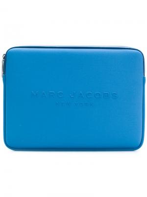 Чехол для планшета с логотипом Marc Jacobs. Цвет: синий