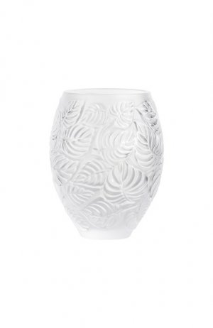 Ваза Feuilles Lalique. Цвет: прозрачный