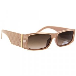 Солнцезащитные очки , коричневый, бежевый Alese. Цвет: коричневый