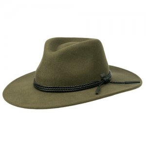 Шляпа , размер 59, зеленый Bailey