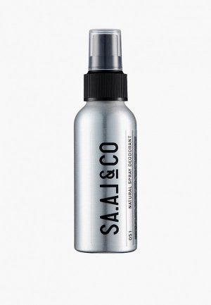Дезодорант SA.AL&CO Natural Spray Deodorant, 100 мл. Цвет: прозрачный