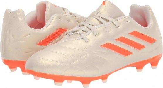 Бутсы Copa Pure.3 Firm Ground Soccer Cleat adidas, цвет Off-White/Team Solar Orange/Off-White Adidas