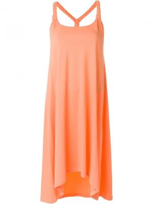 Платье без рукавов Heidi Klein. Цвет: жёлтый и оранжевый
