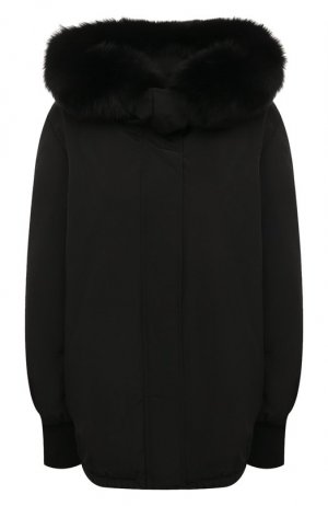 Утепленная куртка Simonetta Ravizza. Цвет: чёрный