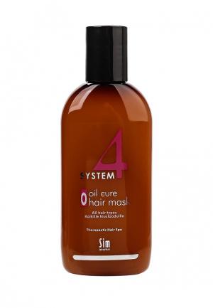 Маска для волос Sim Sensitive Терапевтическая  SYSTEM 4 Oil Cure Hair Mask O , 100 мл