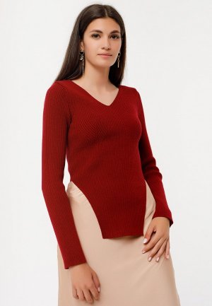 Пуловер Zhakko Альсафи. Цвет: бордовый