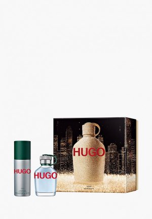 Набор парфюмерный Hugo Boss Green Туалетная вода 75мл+део-спрей 150 мл. Цвет: прозрачный