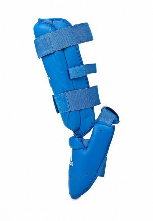 Защита голени и стопы adidas Combat AD015DUDDM82. Цвет: синий