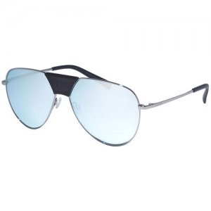 Солнцезащитные очки , голубой, серебряный Bogner. Цвет: голубой