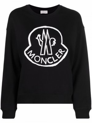 Logo-print sweatshirt Moncler. Цвет: черный