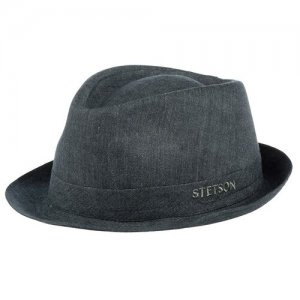 Шляпа, размер 63, серый STETSON. Цвет: серый