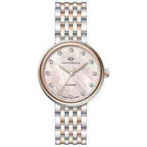 Швейцарские наручные часы 22504-LT815880 Continental. Цвет: серебристый