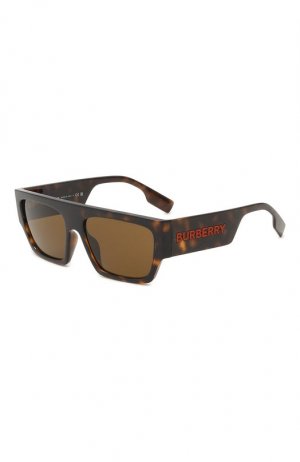 Солнцезащитные очки Burberry. Цвет: коричневый