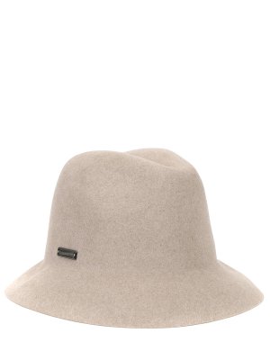 Шляпа шерстяная MANZONI 24. Цвет: коричневый