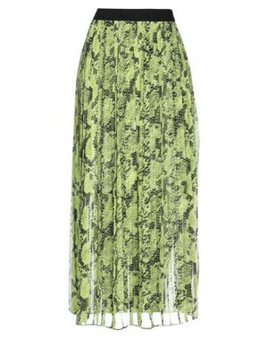 Длинная юбка CHILI. Цвет: кислотно-зеленый