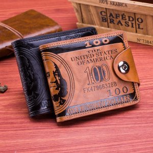 Мужской кошелек премиум-класса из искусственной кожи, индивидуальный модный по долларовой цене, повседневный клатч, двойная скидка, держатель для кредитных карт с несколькими слотами Baellerry