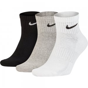 Мужские носки Everyday Cushioned Ankle 3-Pack Nike. Цвет: разноцветный