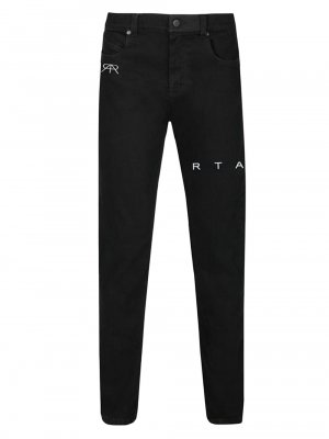 Узкие джинсы с логотипом RTA, черный RtA