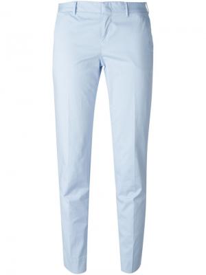 Прямые брюки Pt01. Цвет: синий