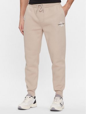 Спортивные брюки стандартного кроя , бежевый Calvin Klein