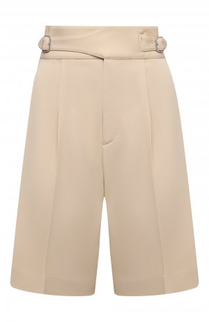 Шерстяные шорты Ralph Lauren. Цвет: кремовый