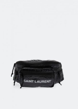 Ремень SAINT LAURENT Nuxx belt bag, черный