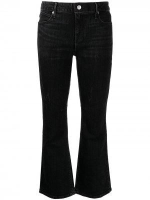 Расклешенные джинсы средней посадки RtA. Цвет: черный