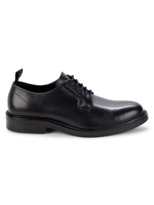 Кожаные туфли дерби с круглым носком , черный Karl Lagerfeld Paris