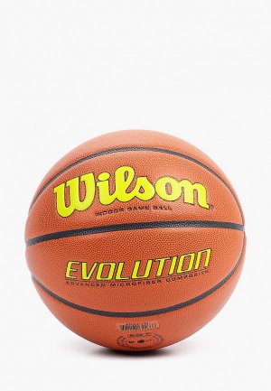 Мяч баскетбольный Wilson BS EVOLUTION 295 GAME BALL OYE. Цвет: коричневый