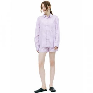 Рубашка , размер S, фиолетовый Sporty & Rich. Цвет: фиолетовый/сиреневый