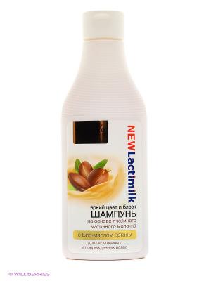 Шампунь Яркий цвет и блеск Lactimilk. Цвет: белый