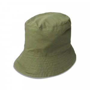 Шляпа-ведро из хлопка и молескина , цвет Оливковый Engineered Garments