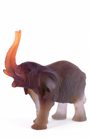 Скульптура Elephant Daum. Цвет: серый