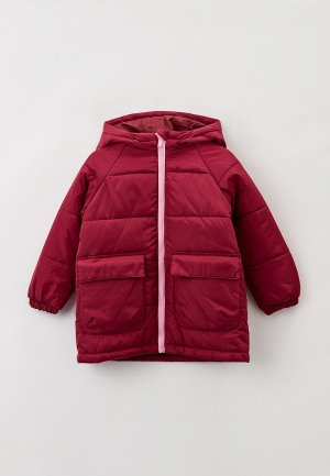 Куртка утепленная Acoola. Цвет: бордовый