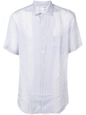 Полосатая рубашка с короткими рукавами Comme Des Garçons Shirt