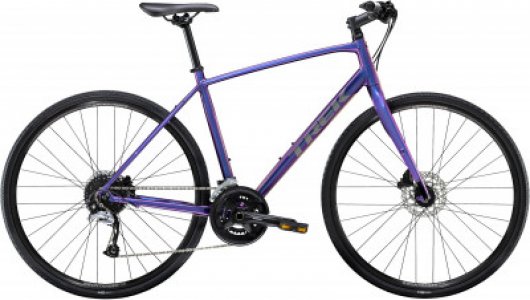 Велосипед городской FX 3 Disc 700C Trek. Цвет: фиолетовый