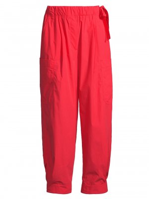 Укороченные брюки карго Elenia , красный Weekend Max Mara
