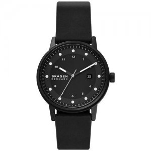 Наручные часы SKW6740, черный SKAGEN. Цвет: черный