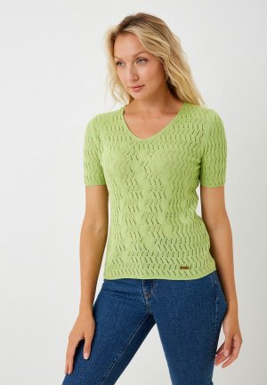 Пуловер Ronnny. Цвет: зеленый