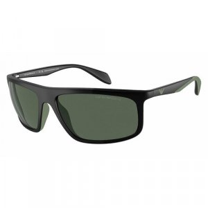 Солнцезащитные очки EMPORIO ARMANI, черный, зеленый Armani