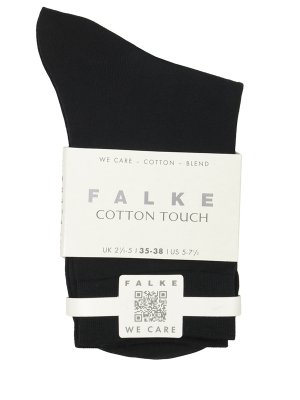 Носки хлопковые Cotton Touch FALKE. Цвет: черный