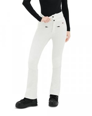 Расклешенные лыжные брюки с высокой талией Aurora , цвет White Perfect Moment
