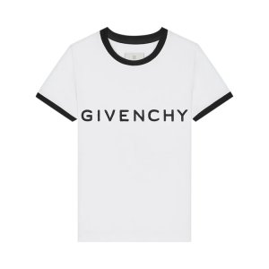 Рубашка Ringer T 'White/Black', белый Givenchy